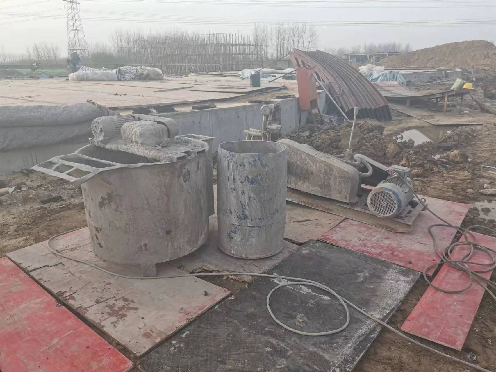 建水设备基础注浆