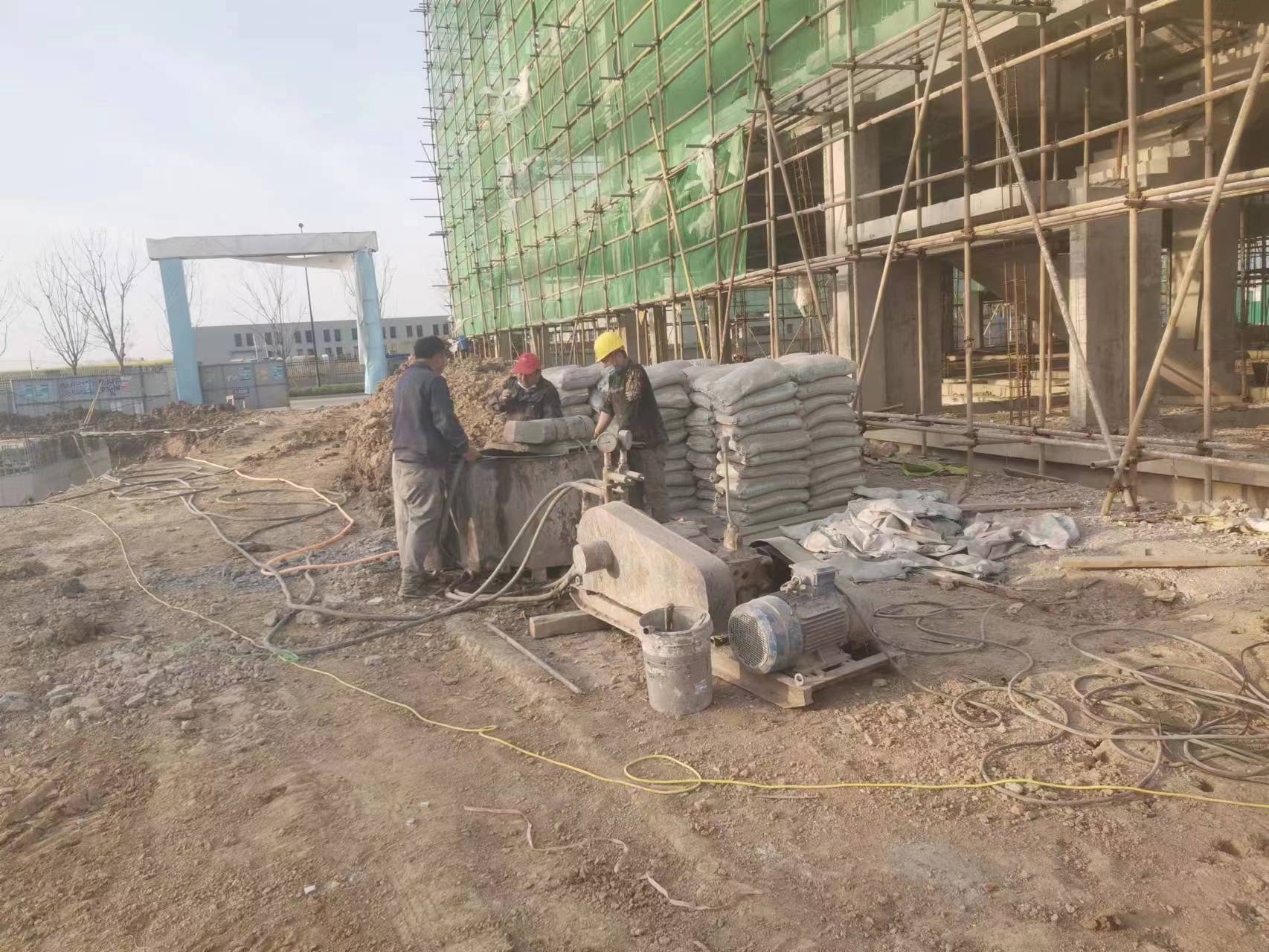 建水别墅下沉注浆