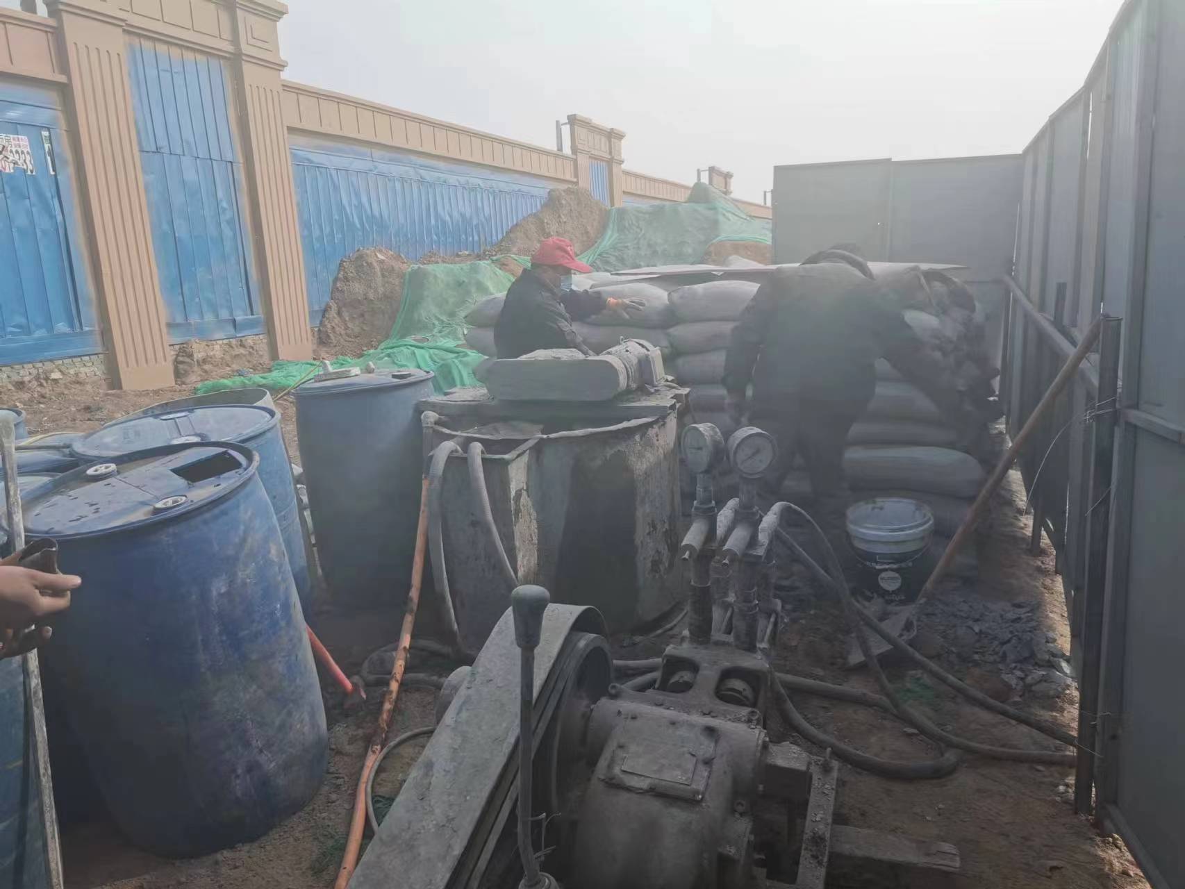 建水房屋下沉注浆